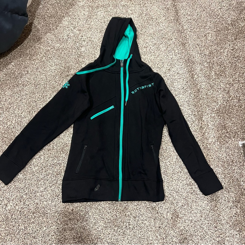 Motorfist women’s flurry zip up hoodie XL